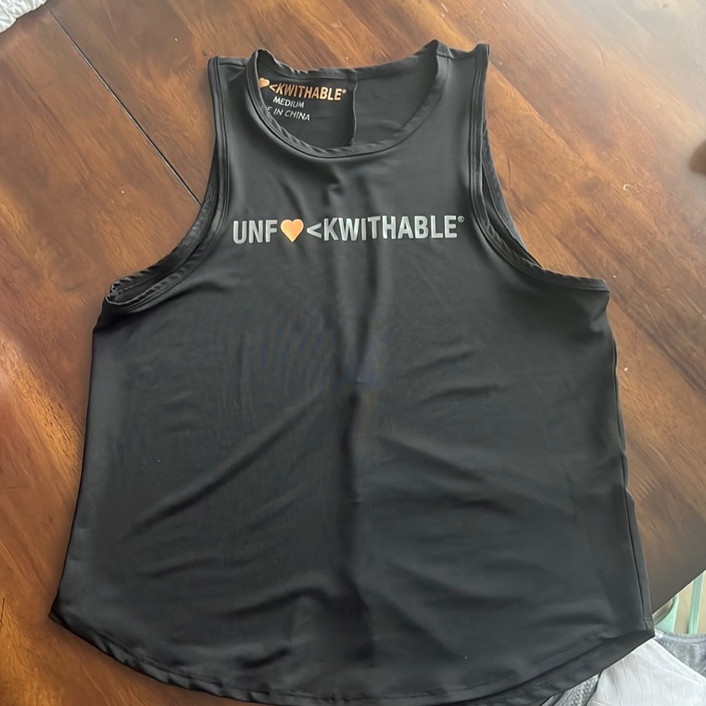 Chasing Perfection UNF ❤️ yoga/workout tank. Size S.